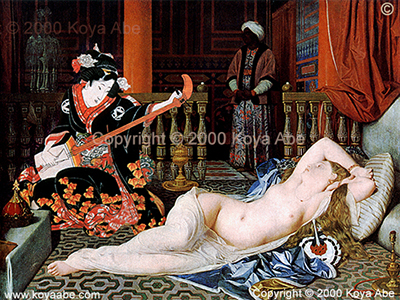Abe, Odalisque and A Woman