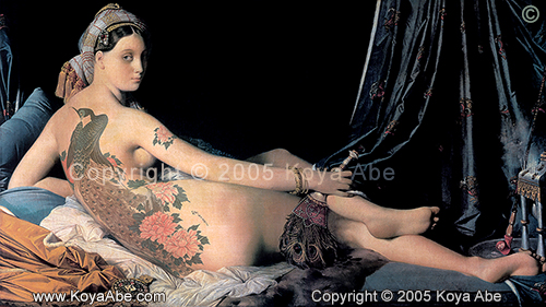 Abe, After the Grand Odalisque